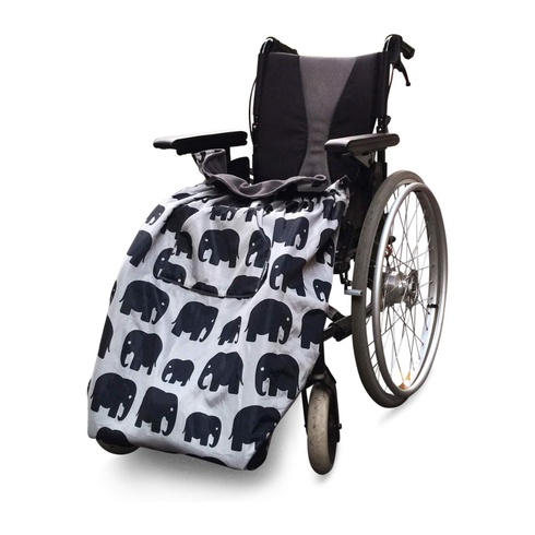 Útulný potah na invalidní vozík BundleBean