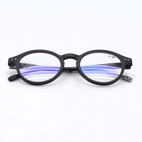 Dioptrické brýle Zenottic, černé, +1.00