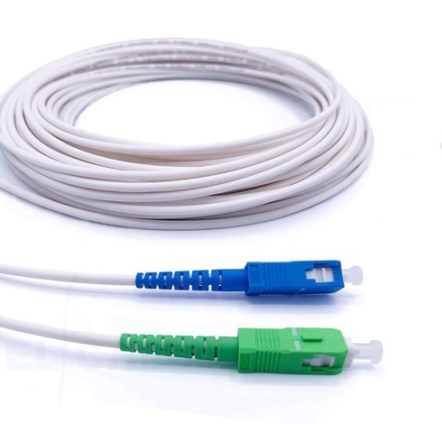 Elfcam® - 15m optický kabel SC/APC na SC/UPC konektor, simplexní 9/125Î¼m patch kabel, optický