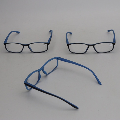 Dioptrické brýle Suertree +1,50 modré