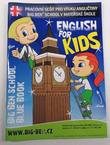 Big Ben school blue book - English for kids