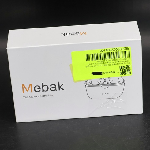 Bluetooth sluchátka Mebak S3 bílá
