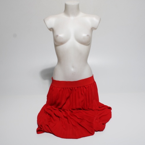 Dámska dlhá sukňa Durio XXL červená
