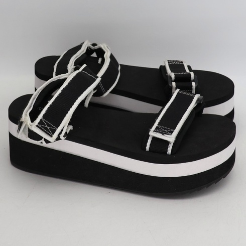 Dámské sandále černobílé vel. 39