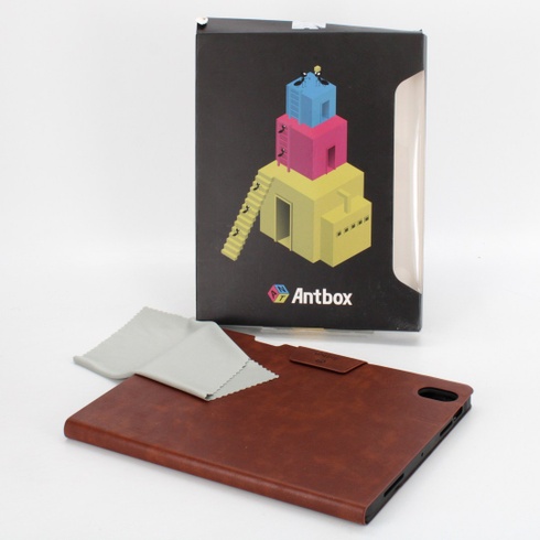 Pouzdro pro iPad Air Antbox hnědé kožené 