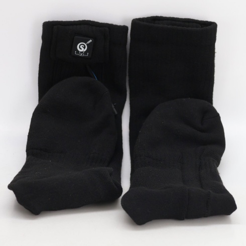 Vyhřívané ponožky BARCHI HEAT XL černé