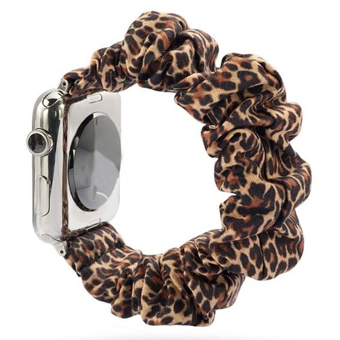 Juanxian elastické řemínky k hodinkám Náhradní řemínky Apple Watch Scrunchie Soft Strechy Watch