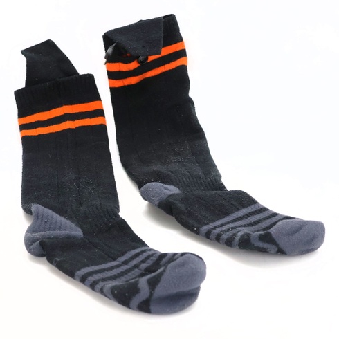 Vyhrievané ponožky DriSubt, čierne, xl