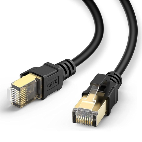 Ethernetový kabel J&D ‎CAT8 1,8 m