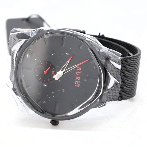 Pánské analogové hodinky BUREI AEF6024W-14