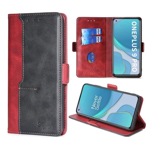 Pouzdro FiiMoo kompatibilní s OnePlus 9 PRO, prémiové PU kožené pouzdro [Slot na kartu] [Magnetické