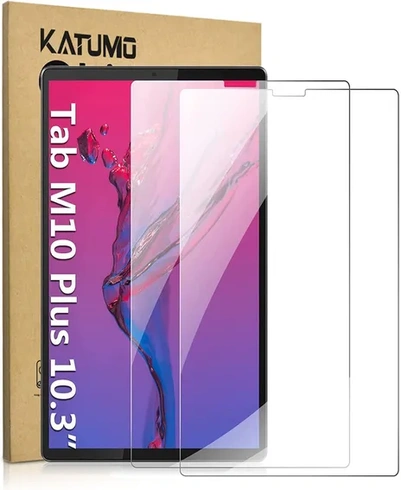 KATUMO Balení 2 ochranných fólií pro Lenovo Tab M10 10,1 palcový TB X505F/X605 9H ochrana proti