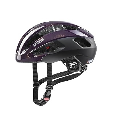 Fialová helma na bicykel Uvex