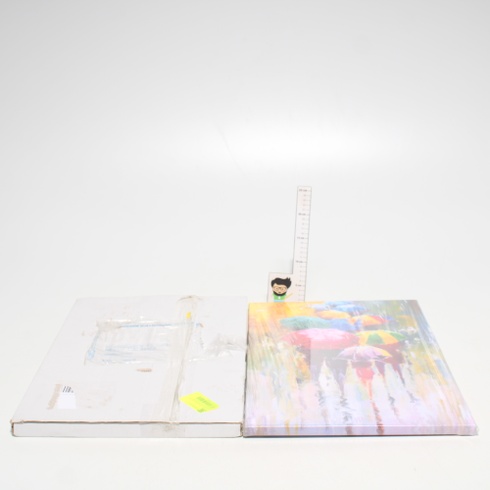 Abstraktní obraz Canvashop deštníky