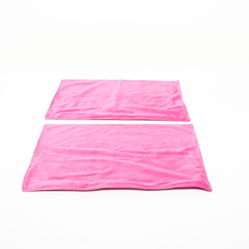 Ružové obliečky na vankúše Miulee