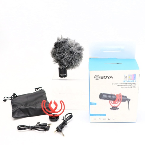 Mini ledvinový mikrofon BOYA ‎BY-MM1 