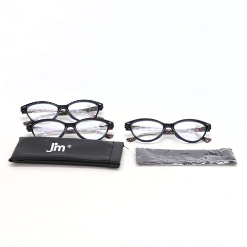 Okuliare na čítanie JM ZTPL0041C5-250 3 kusy