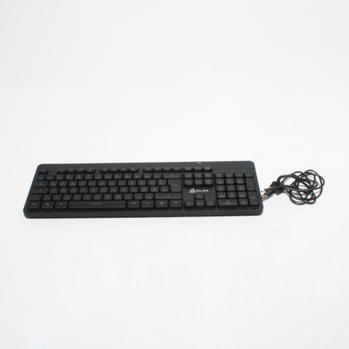 Bezdrátová klávesnice KLIM Light V2 černá 