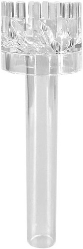 DONGKER Aquatic Glass Lily Pipe, nástroj na čistenie vodného oleja pre filter nádrží s akváriom 1/2''
