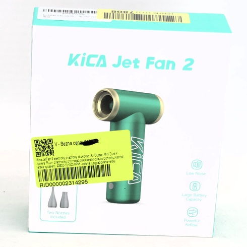 Prachový ventilátor ‎Kica ‎JF-2 zelený