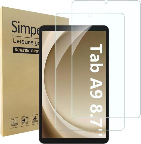 Simpeak Pack 2 ochranných skiel kompatibilný s Samsung Galaxy Tab A9 8,7