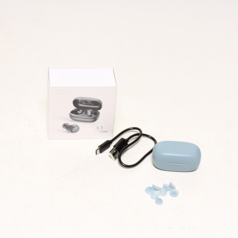Bezdrátová sluchátka Tozo A1 modrá