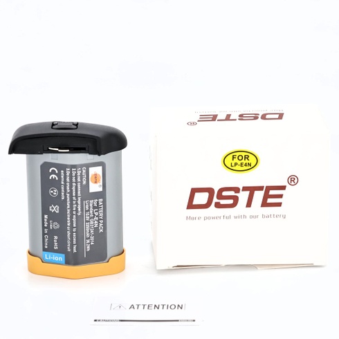 Náhradná batéria DSTE LP-E4N čierna