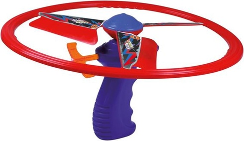 Günther Flugspiele 1646 - Vrtulová hračka Power Spin, cca Ø 26,5 cm, létající rotor s efektem