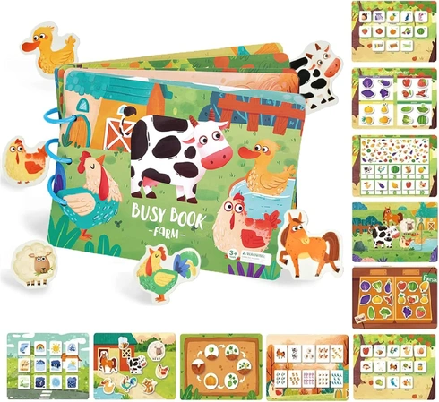 Montessori hračka Goorder kniha
