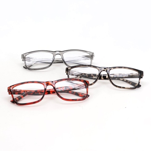 Dioptrické brýle Modfans čtecí +1.75 3 kusy