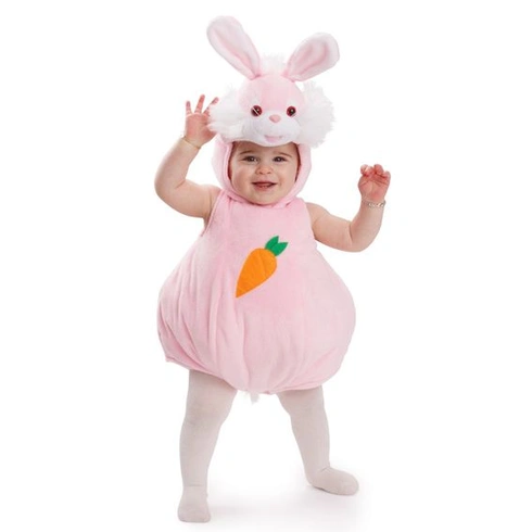 Dress Up America 869-12-24 Bunny Halloween Animal Outfit Velikost 12-24 měsíců Unisex Baby Bunny