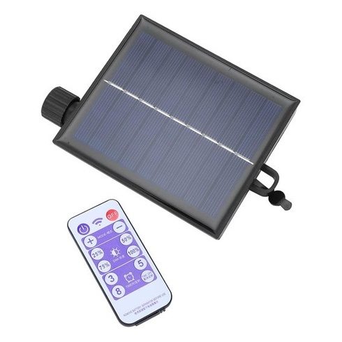Box pre ovládanie solárnych reťazcov Polysilikónový solárny panel 8 režimov osvetlenia Nastaviteľný