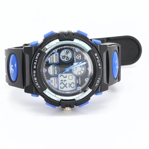 Dětské hodinky ASWAN L6601 černomodré
