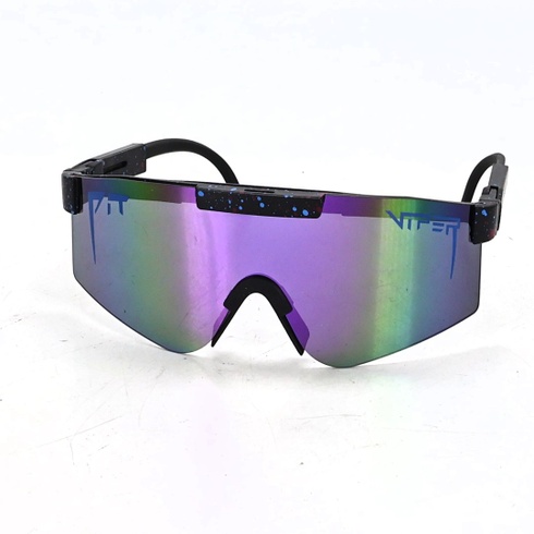 Cyklistické brýle VIPER bezrámové fialové