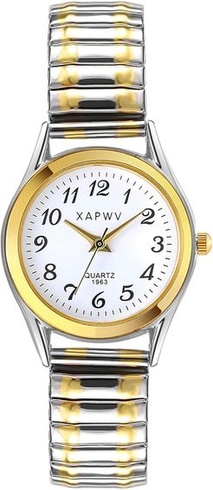 JewelryWe Dámske náramkové hodinky, elegantné analógové Quartz hodinky s digitálnym ciferníkom a