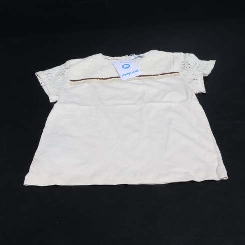 Dětské tričko bílé velikost 134