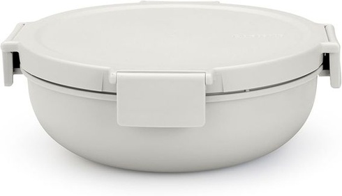Brabantia - Make & Take Miska na šalát 1,3 l - Vyberateľná vložka - Bezpečné zacvaknutie - Netesnosť