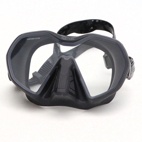 Ponorná černá maska Seac 0750069003535A 