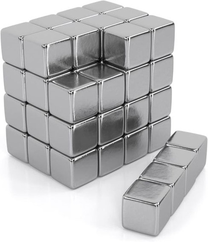 Magnetická kostka JAWA 5 mm - 50 magneti al Neodimio Extra Forte - Antistresová hra s magnetem na