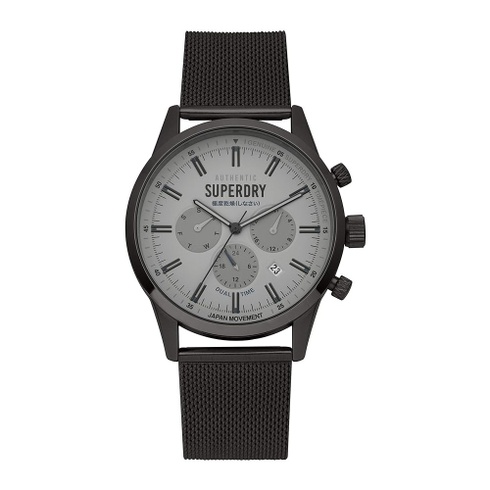 Pánske hodinky Superdry SYG256SMB čierne