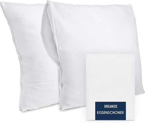Dreamzie obliečka na vankúš 60x60 cm - sada 2 ks - obliečka na vankúš vodeodolná a Oeko-TEX -