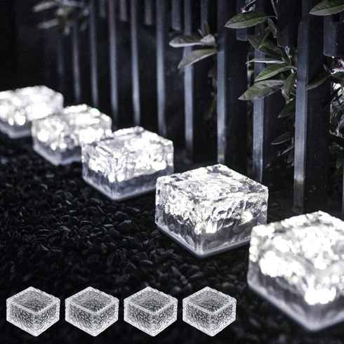 Solárne lampy DAZZTIME, 4 ks