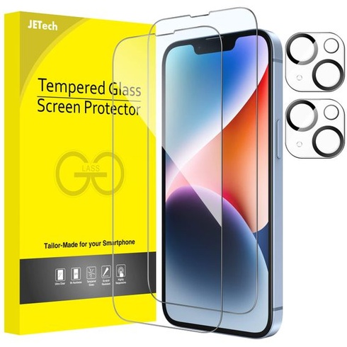 JETech celoobrazovková ochranná fólie pro iPhone 14 6,1 palce (NE PRO iPhone 14 Plus 6,7 palce) s