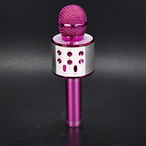 Detský mikrofón ‎Tesoyzii fialový
