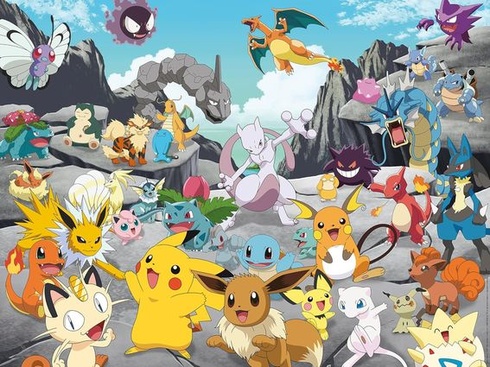 Ravensburger Puzzle 12000726 - Pokémon Classics - 1500 dielkové puzzle pre dospelých a deti od 14 rokov,