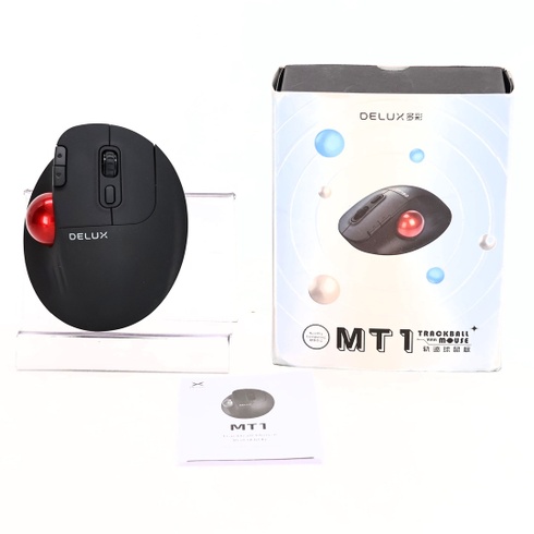 Bezdrôtová myš Delux MT1 čierna