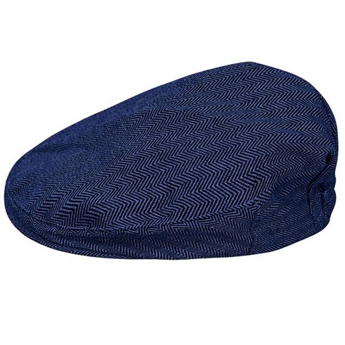 mátově zelená Kojenci Flat Caps Klobouk Rybí kost Tweed, Royal Blue, 6-8 let
