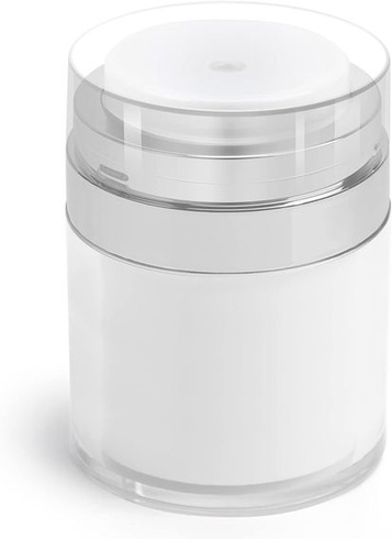 HOTUT Airless dávkovač pumpičky, 1 kus 50 ml krémová pumpička, doplňovacia vákuová kozmetická