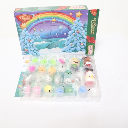 JOYIN Adventný kalendár 2023 Detský vianočný 24-dňový odpočítavací vianočný kalendár s hračkami Mochi