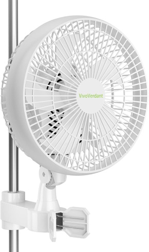 VivoVerdant 6'' Grow ventilátor s klipom, EC
